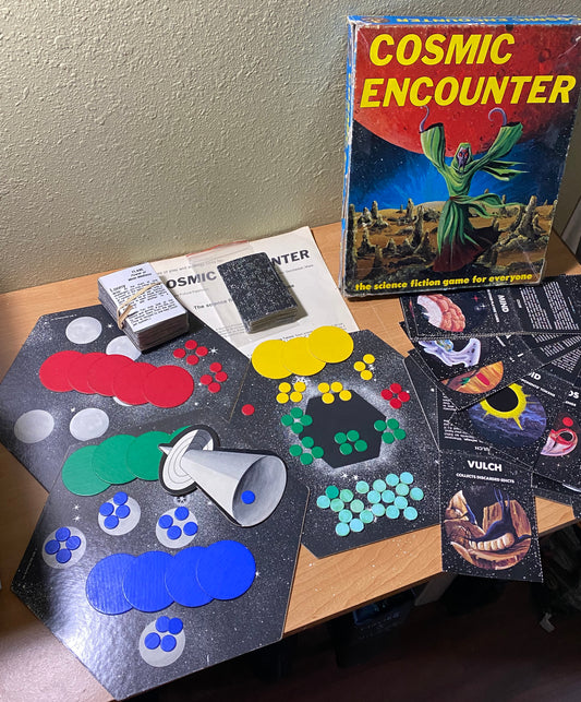 Cosmic Encounter (incomplete) Eon Products boardgame 2nd
