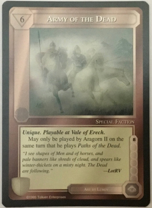 ICE METW (CCG) Middle-earth: The Wizards | Army of the Dead  (R). Single. Price: $4.99