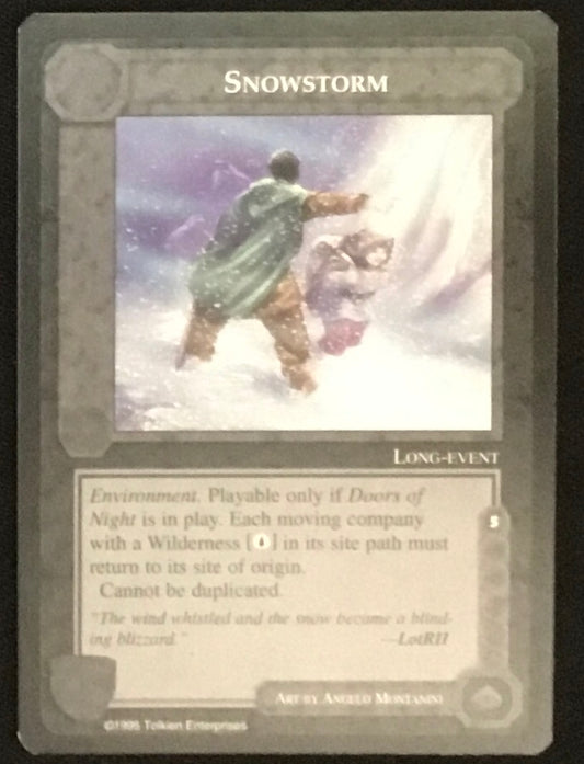 ICE METW (CCG) Middle-earth: The Wizards | Snowstorm (R)